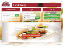 Tablet Screenshot of fundraising.cocobrooks.com